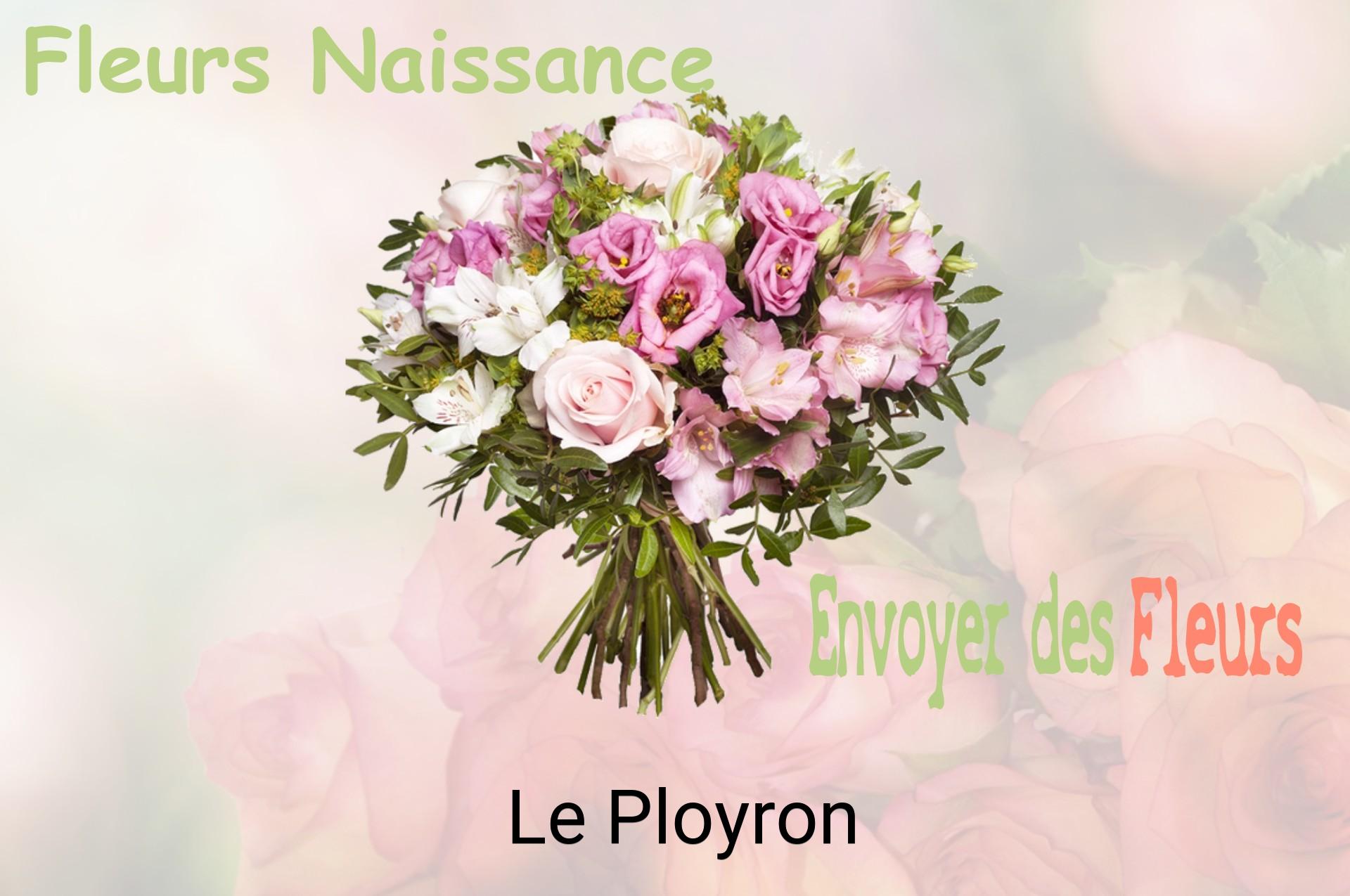 Bouquet de fleurs de naissance livré à Le Ployron